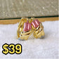 Arete Chapa de Oro COA1938-4