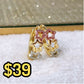 Arete Chapa de Oro COA1938-7