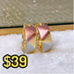 Arete Chapa de Oro COA1938-6