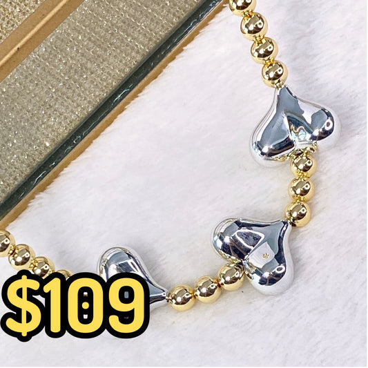 Collar de Chapa de Oro CC2110-1