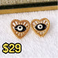 Arete de Chapa de Oro COA1948-1
