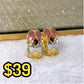 Arete Chapa de Oro COA1938-3