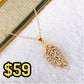 Collar de Chapa de Oro CC2136-1