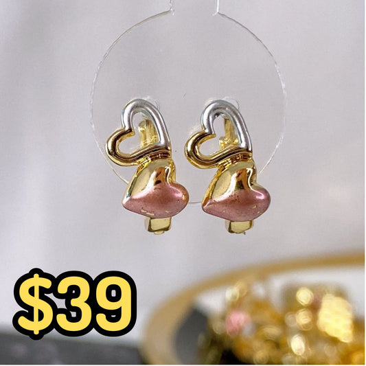 Arete Chapa de Oro COA1940-12
