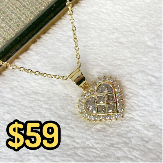 Collar de Chapa de Oro CC2116-1