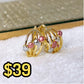 Arete Chapa de Oro COA1938-12