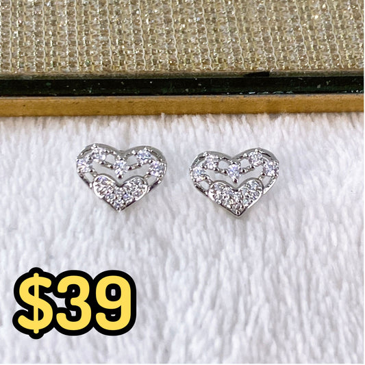 Arete de Chapa de Oro COA1953-2