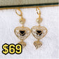 Arete de Chapa de Oro COA1966-2