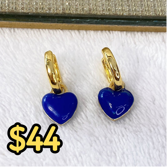 Arete de Chapa de Oro COA1987-2