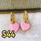 Arete de Chapa de Oro COA1987-1