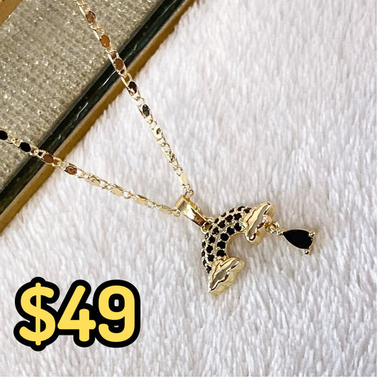 Collar de Chapa de Oro CC2141-1