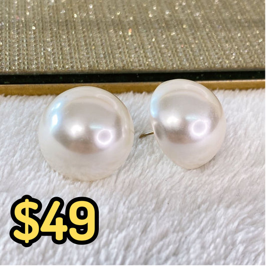 Arete de Acero Inoxidable Dorado Chico AAI1762-1