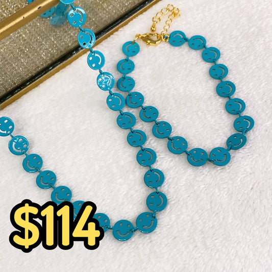 Set de Collar y Pulsera de Bisuteria CB844-3