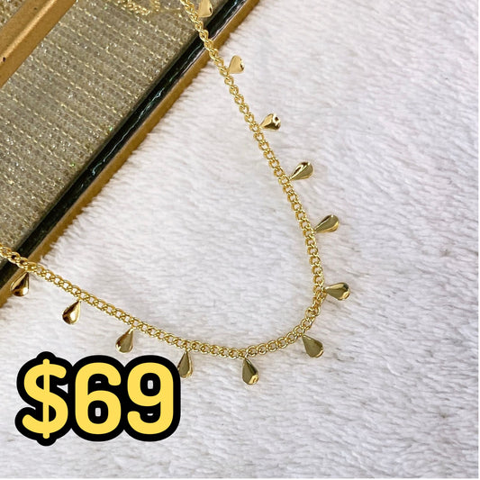 Collar de Chapa de Oro CC2135-4