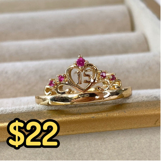 Anillo Chapa de Oro Ajustable ACO1363-2