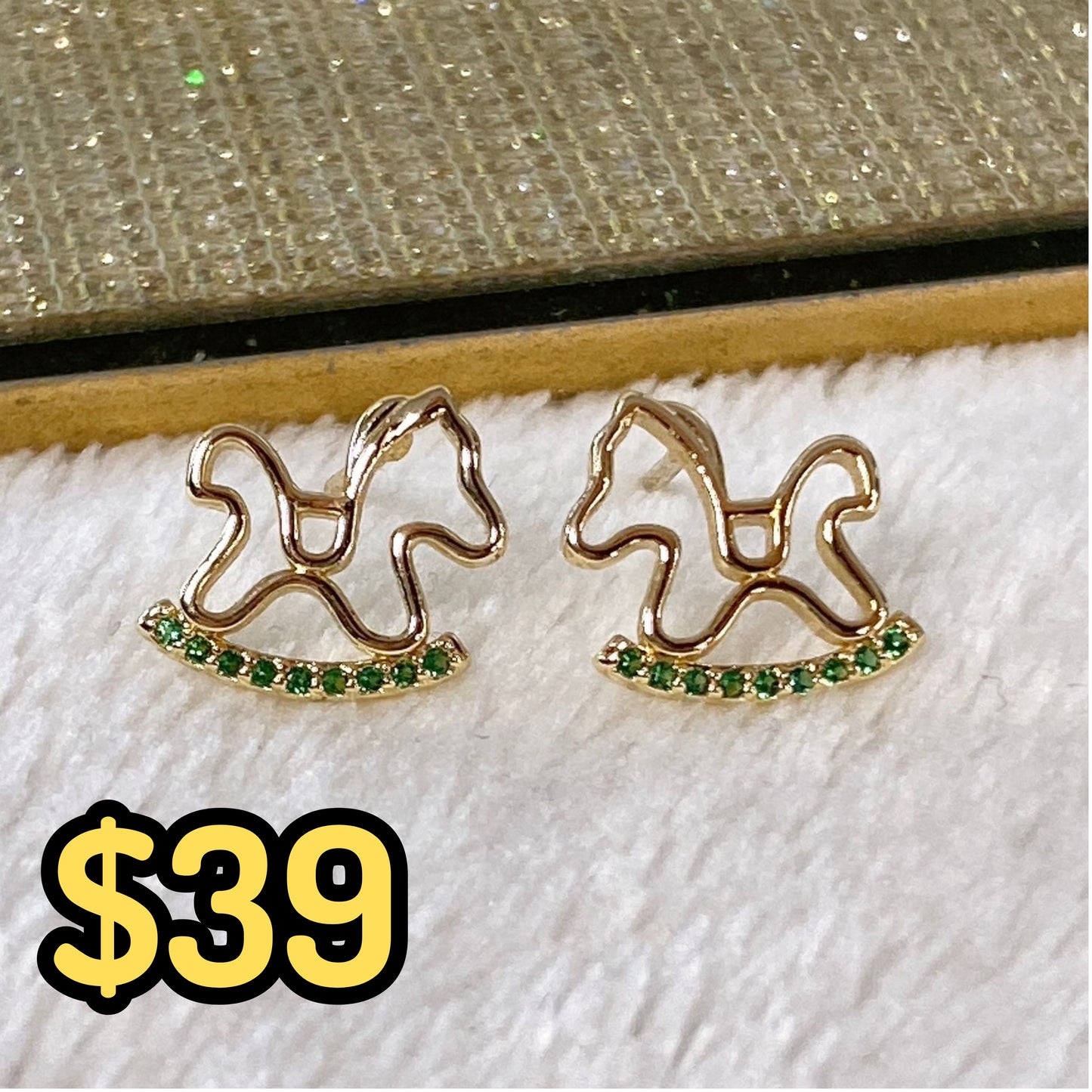 Arete Chapa de Oro COA1993-1