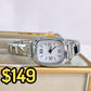Reloj en Pulsera Italiana de Acero con Baño de Chapa de Oro PAI1054-2