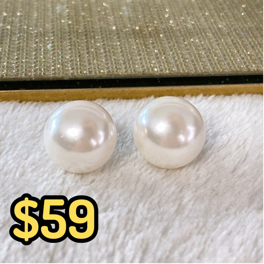 Arete de Acero Inoxidable Dorado GRANDE AAI1763-1