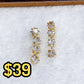 Arete de Chapa de Oro COA2019-1
