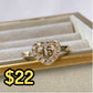 Anillo Chapa de Oro Ajustable ACO1365-4