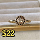 Anillo Chapa de Oro Ajustable ACO1364-1