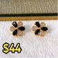Arete de Chapa de Oro COA1972-1