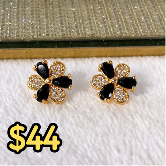 Arete de Chapa de Oro COA1972-1