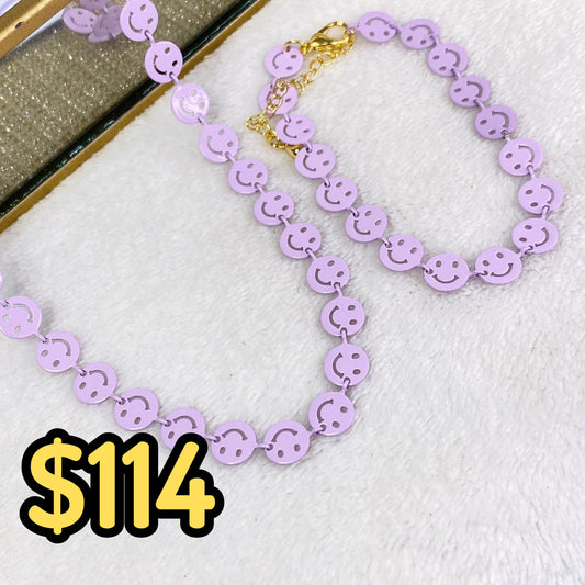 Set de Collar y Pulsera de Bisuteria CB844-1