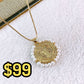 Collar de Chapa de Oro CC2176-2