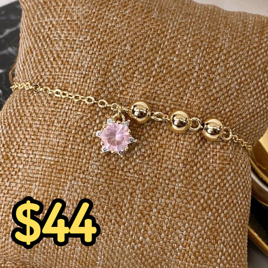 Pulsera de Chapa de Oro COP1581-2