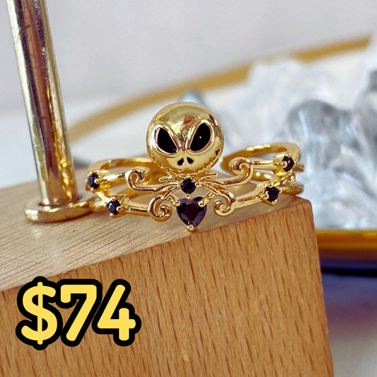 Anillo de Chapa de Oro Ajustable ACO1385-1