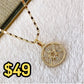 Collar de Chapa de Oro CC2139-1