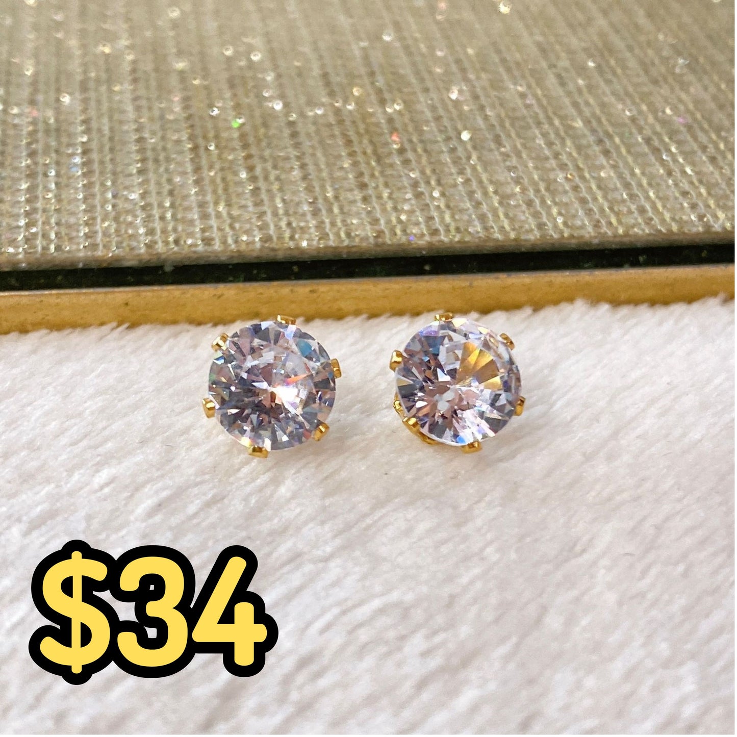 Arete de Acero Inoxidable 5mm DORADO AAI1759-1