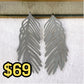 Arete de Chapa de Oro COA1981-2