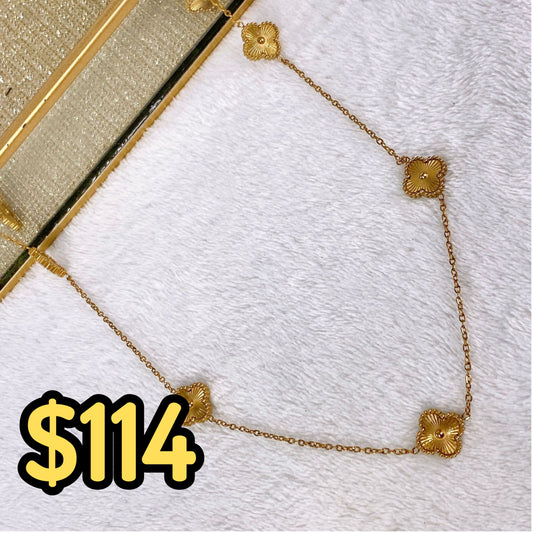 Collar largo de Acero Inoxidable CAI2496-1