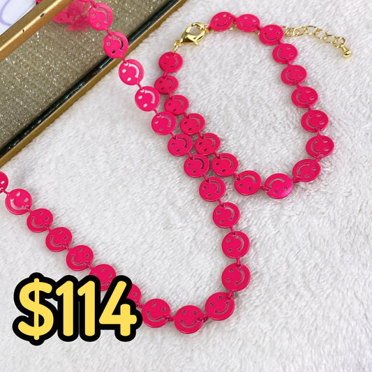 Set de Collar y Pulsera de Bisuteria CB844-2