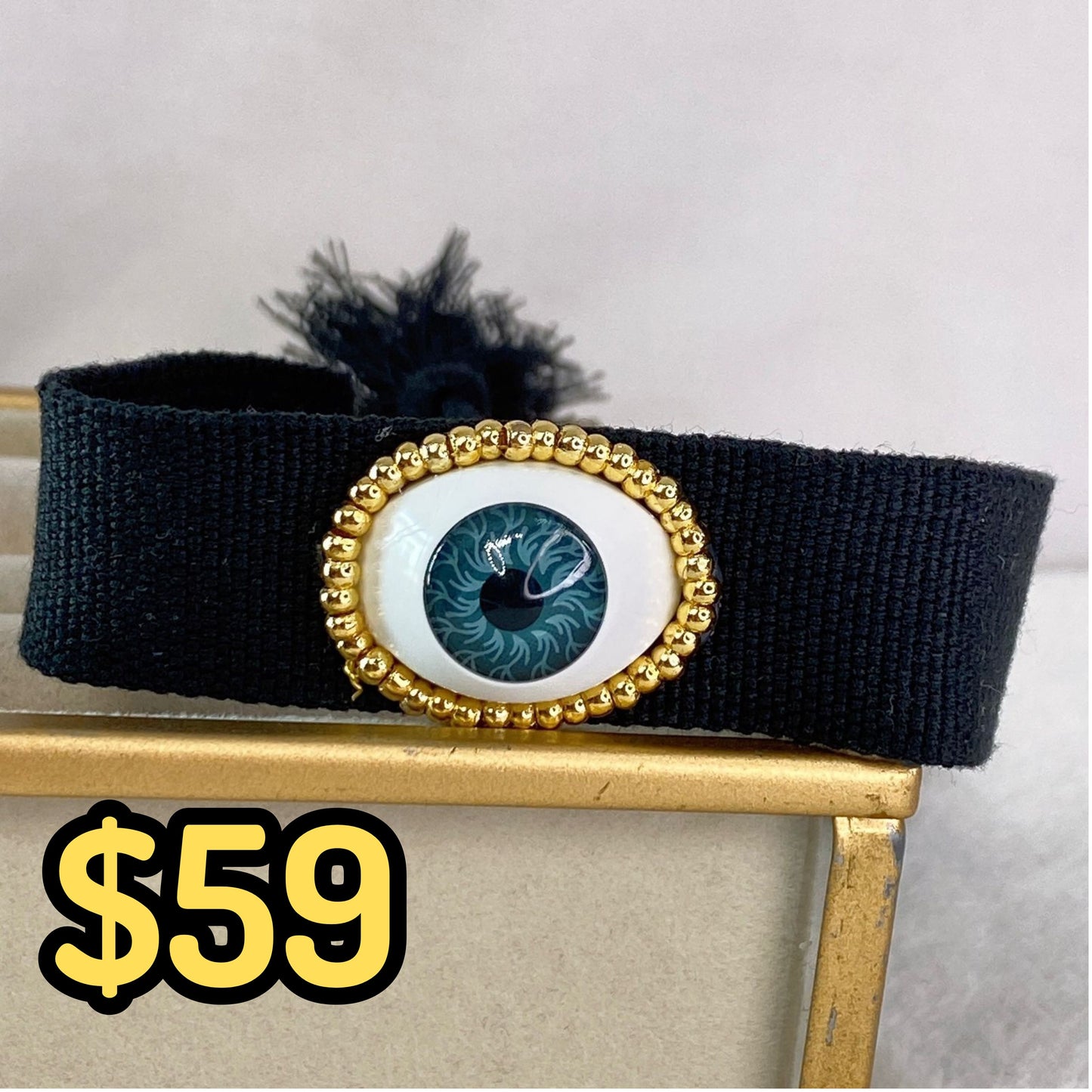 Pulsera de Tele y Chapa de Oro COP1573-2