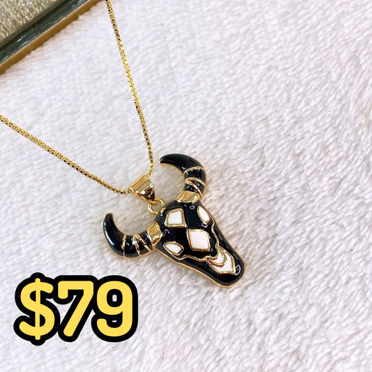Collar de Chapa de Oro CC2182-1