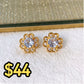 Arete de Chapa de Oro COA1971-2