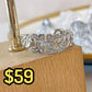 Anillo de Chapa de Oro Ajustable ACO1379-2