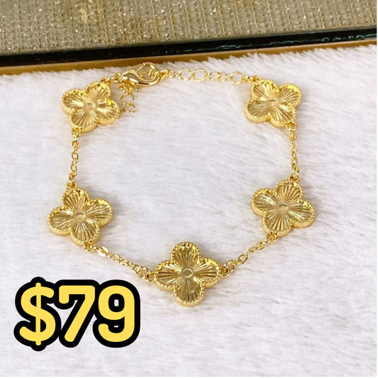 Pulsera de Chapa de Oro COP1569-1