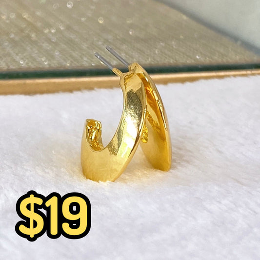 Arracada de Chapa de Oro AAI1801-1