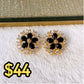 Arete de Chapa de Oro COA1970-1