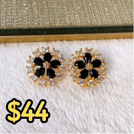 Arete de Chapa de Oro COA1970-1