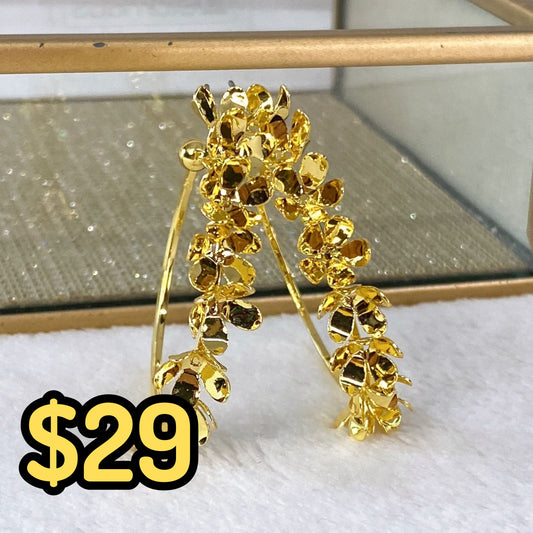 Arracada de Chapa de Oro AAI1787-1