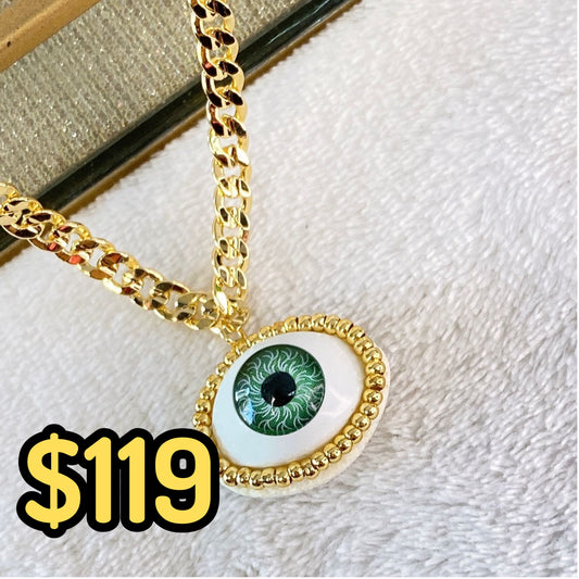 Collar de Chapa de Oro CC2167-1