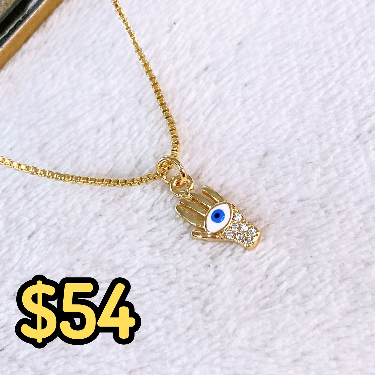 Collar de Chapa de Oro CC2296-1