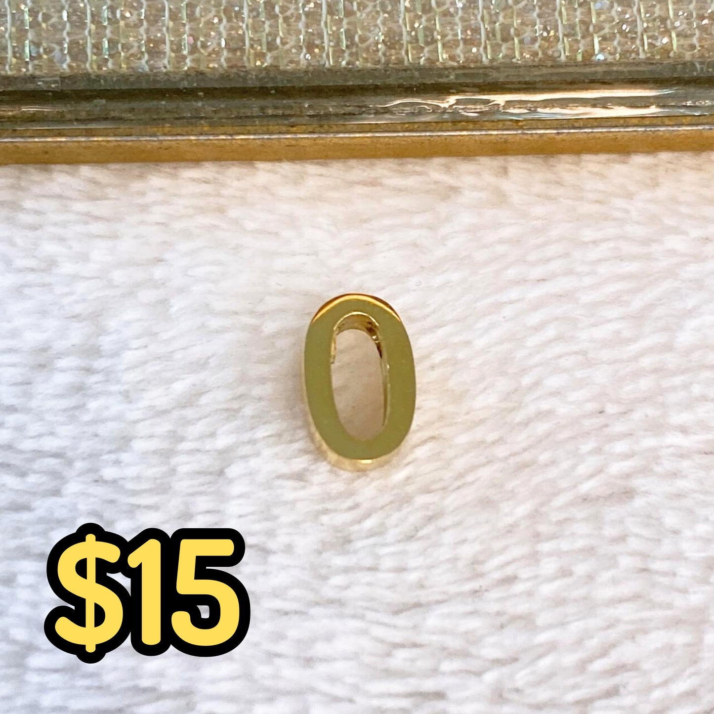 Dije de Acero Inoxidable para Collar CAI2666-O