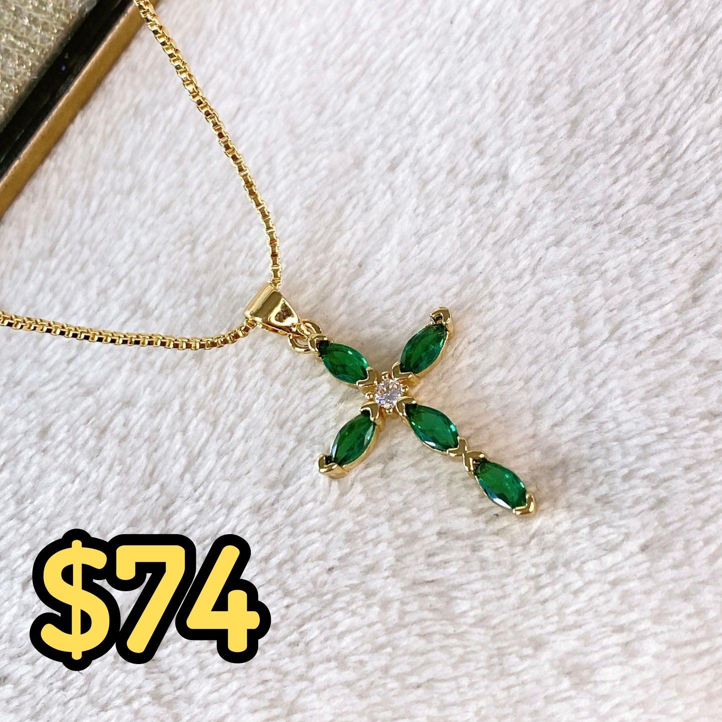 Collar de Chapa de Oro CC2266-2