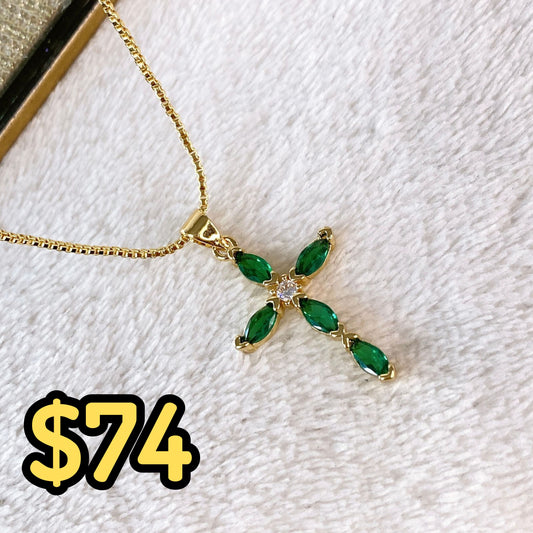 Collar de Chapa de Oro CC2266-2